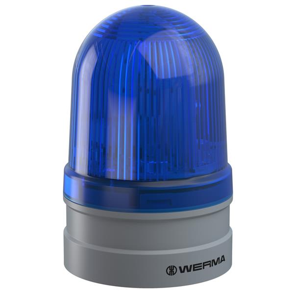 261.510.70 Werma  Midi LED TwinLight 12/24v ac/dc Blue continuos/blink