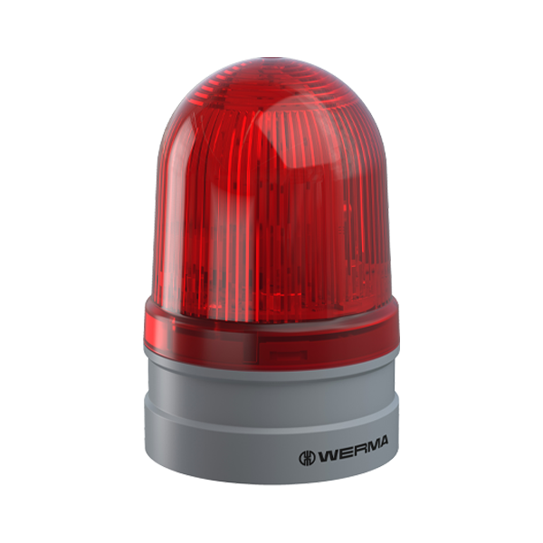 261.110.70 Werma  Midi LED TwinLight 12/24v ac/dc Red continuos/blink