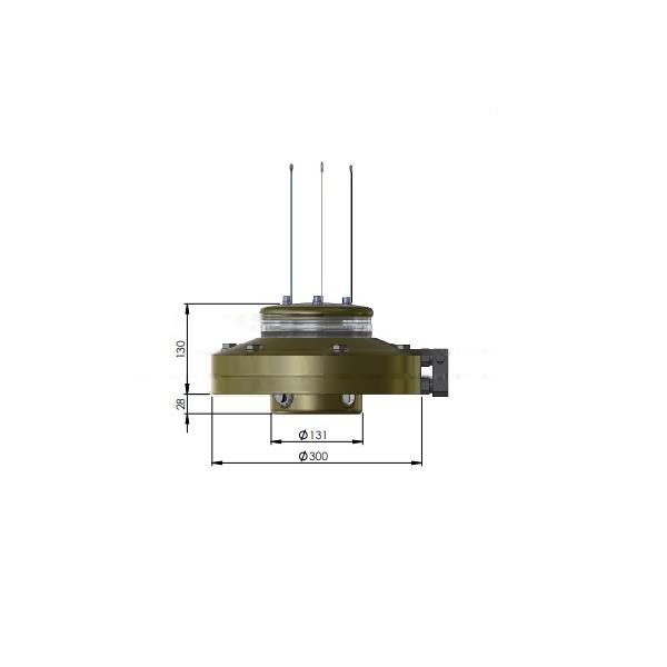 MPV-LED Sabik Oy MPV-LED MPV-LED Heavy Duty Ice Buoy Lantern 6NM, Complete lantern