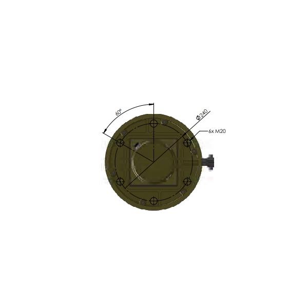 MPV-LED Sabik Oy MPV-LED MPV-LED Heavy Duty Ice Buoy Lantern 6NM, Complete lantern