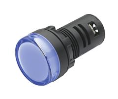 E2S22D24VB E2S  Pilot Light E2S22D 24vDC/AC BLUE LED IP65 iØ22,5mm Panel Mount