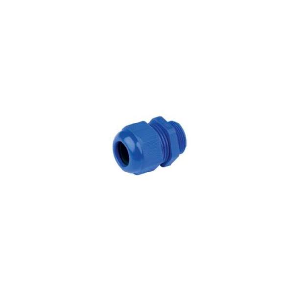 M20R2022273BLAA   M20 / 6-12mm / IP-68 BLUE Nylon Roundtop Gland