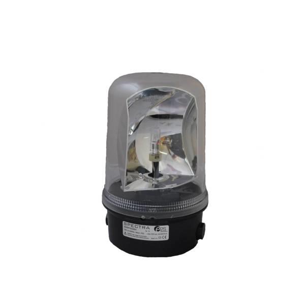 ZEN-B400RTH024B/C E2S B400RTH024B/C Rotating Beacon B400RTH  24vDC 7:CLEAR 35w Halogen G6.35/GY6.35 IP65