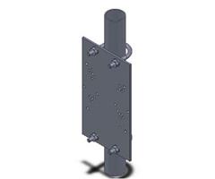 SP65-0001-A4 E2S SP65-0001-A4 SP65-0001-A4  Pole Mount Bracket Kit 2" St/St A4 (316)