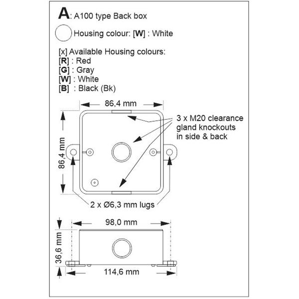 BOXAW E2S SP10-0001-W  