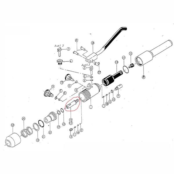 2622-0649-12-00 Hawa  ADAPTERBOLT Nr.49 (12mm.) 