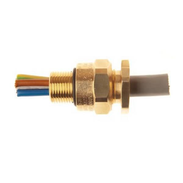 A3LBF12M12 Peppers A3LBF/12/M12 Ex Cable Gland A3LBF/12/M12 Brass IP66&IP68@50m EExdeIIC oø 0,9 - 6,0mm