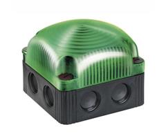 853.200.55 Werma  LED Beacon 853  24vDC 4:GREEN LED Permanent IP66/67 Base Mount