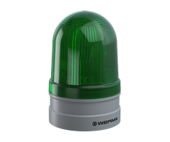 261.210.70 Werma  Midi LED TwinLight 12/24v ac/dc Green continuos/blink