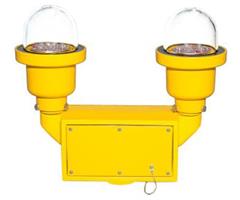 POL210052BR34BD2NC Point Lighting Corporation  POL-21005-2B-R-34B-D2-NC  (RED LED) Double Obstruction L.220vAC[yellow]