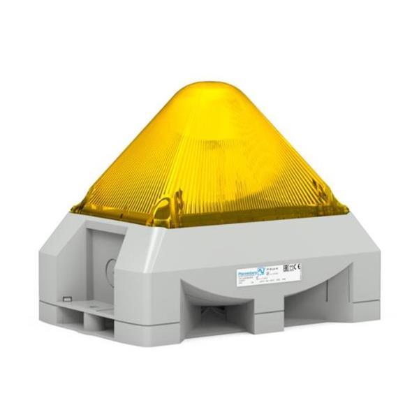 PYXM10G024DCYE Pfannenberg 21551813055 XenonStrobe PYRA PYX-M-10-G 24vDC YELLOW 10J 0,1-1Hz IP66 10-60vDC EN54-23 [grey]