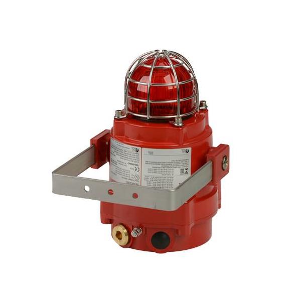 Wart-BExBG05DPDC024R E2S BEXBG05DP024AB1A1R/R Ex XenonStrobe BExBG05DP 24vDC RED 5J 1Hz IP66/67 SS304 EExdIICT4/T5