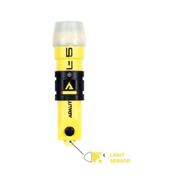 L5PLUSS Adalit L.5PLUS.S Exia Led Safety Torch L.5PLUS IP67 Zone 0/20 incl. 4xLR03 (AAA) batt.
