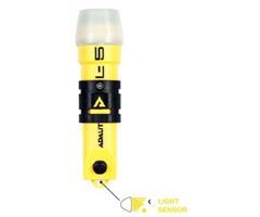 L5PLUSS Adalit L.5PLUS.S Exia Led Safety Torch L.5PLUS IP67 Zone 0/20 incl. 4xLR03 (AAA) batt.