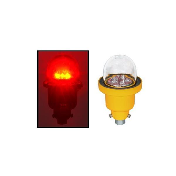 POL210051BRM25BEX Point Lighting Corporation  POL-21005-1B-R-M25B-EX "Low Int typ B" 32cd RED Ex Single Obstr. Light 120vAC