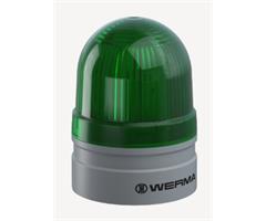 260.210.75 Werma  Mini TwinLIGHT 24vDC/AC - GREEN whithout mounting bracket