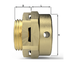 ACDP1SEM2515 Peppers ACDP1SE/M25/15 Ex Breather Drain Plug ACDP1SE/M25/15 IP66 EExe SS316 w/castellated locknut