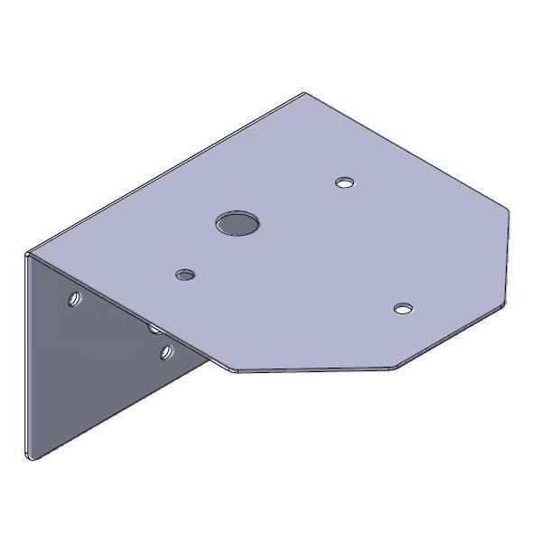 EHSWFB Maxim  Wall fixing bracket EHS-WFB Painted mild steel, complete with gromme