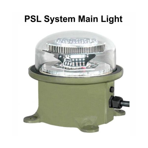 PSL-35002-R-1-2B-EX Point Lighting Corporation  Status Light System PSL-35002-R-1-2B-EX 120vAC CAP 437 Red, 2 Main Lights
