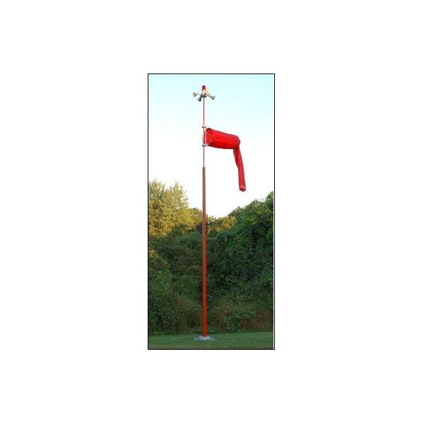 PWC-8071L-2-ON-WM-DL Point Lighting Corporation PWC-8071L-2-ON-WM-DL POINT WIND CONE PWC-807-1-L-2-ON-WM-D-L 8 ft. Sock, 21,5 ft. High Pole