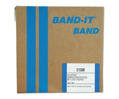 C13399UK Band-It C13399 Valu-Strap Band SS 3/8&quot; x 0.015&quot; x 100&#39; in SS-201  (Band in 30,5 m/coil)