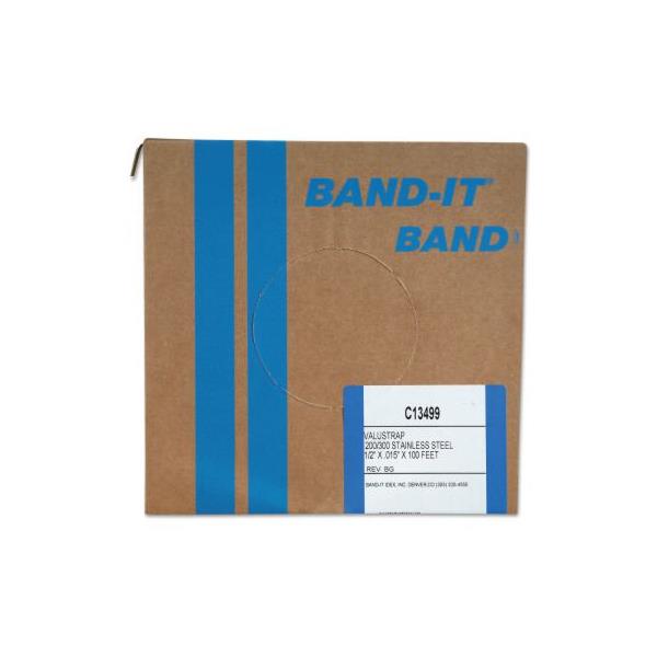 C13499UK Band-It C13499 Valu-Strap Band SS 1/2" x 0.015" x 100' in SS-201  (Band in 30,5 m/coil)